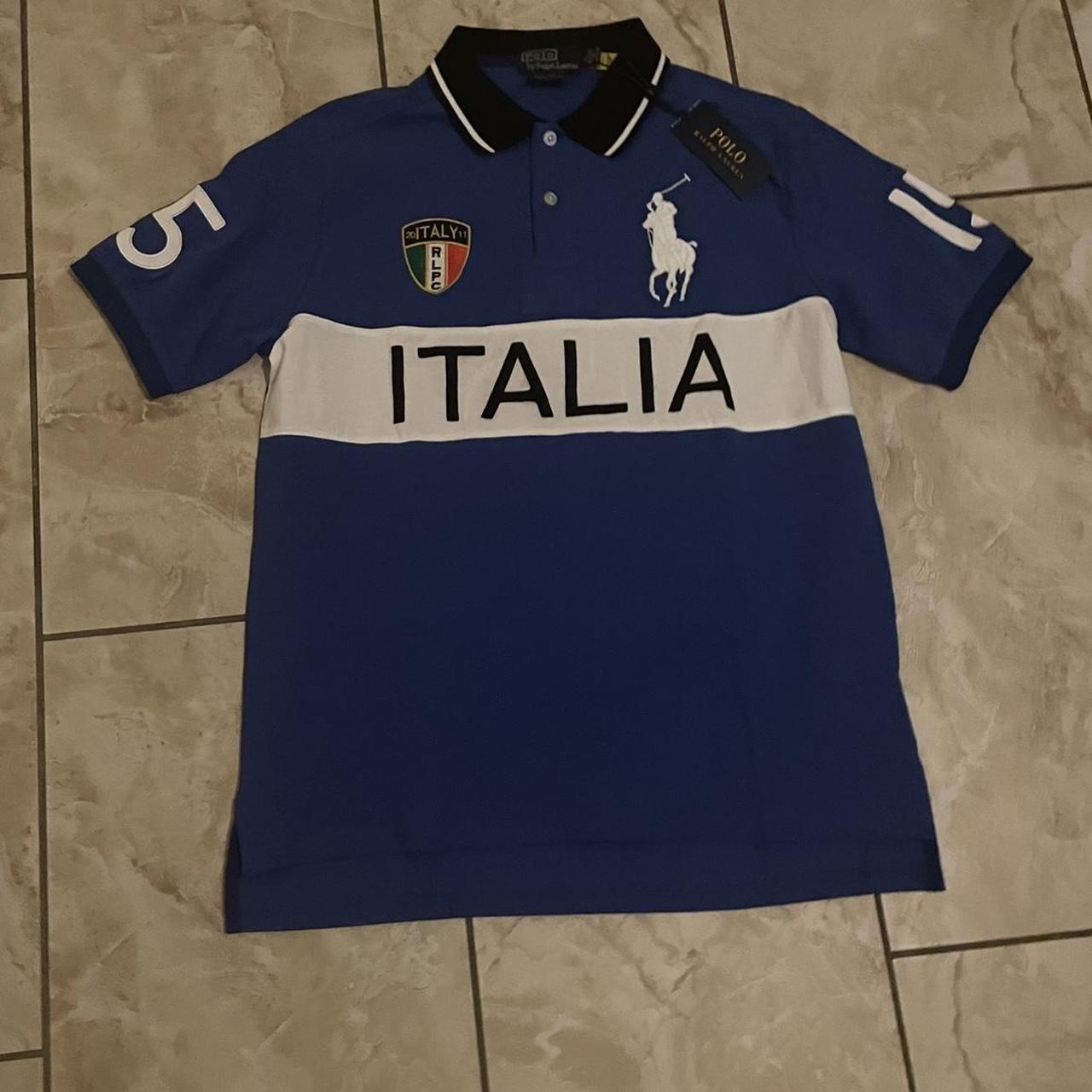 ITALY POLO by Ralph Lauren 春夏 リネン 紺ブレ 36 イタリア製 春夏 リネン 紺ブレ 36 POLO by Ralph Lauren - メルカリ