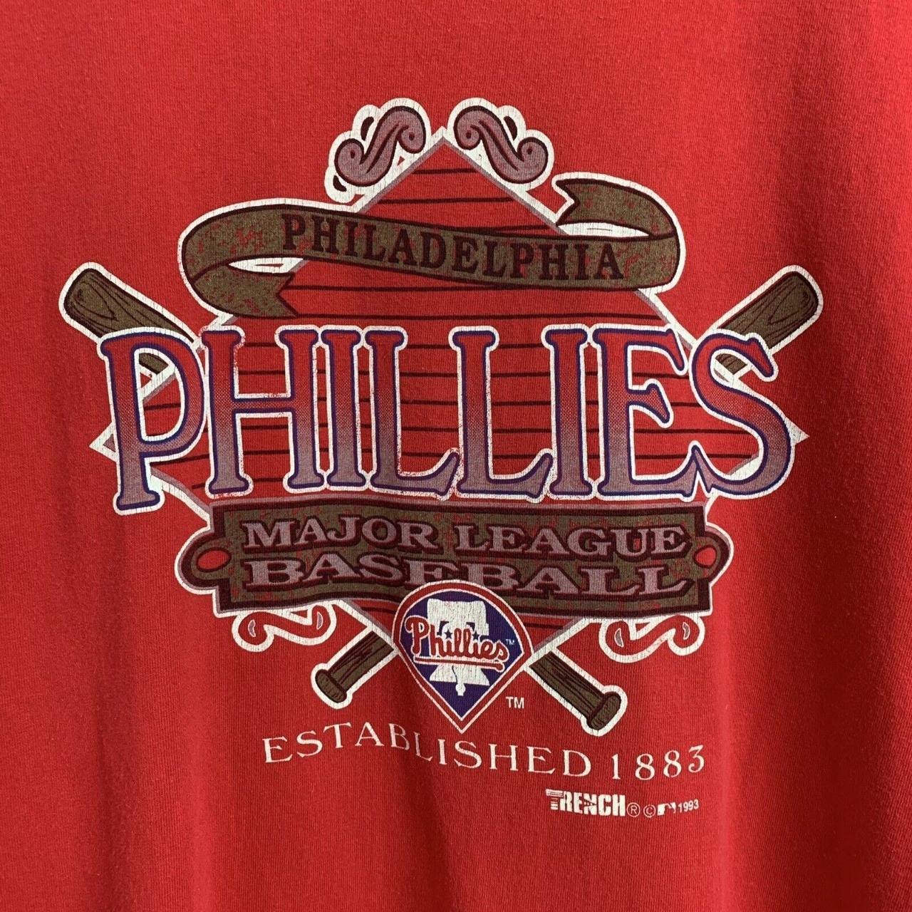 Vintage 1997 Philadelphia Phillies mlb baseball polo - Depop