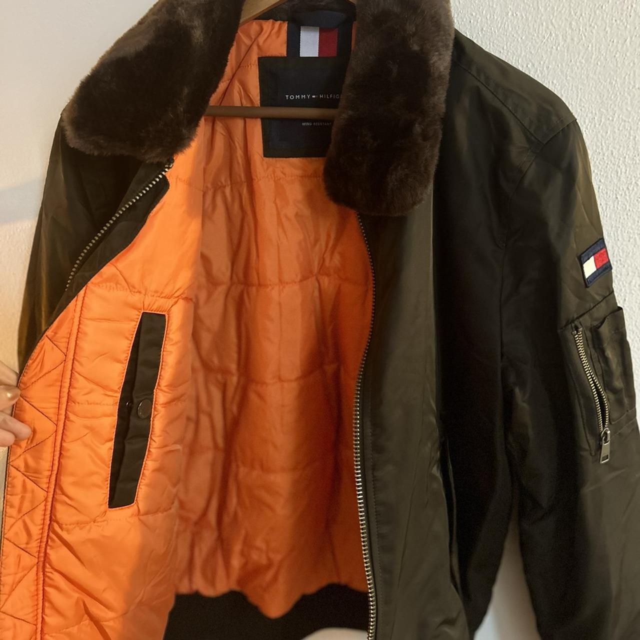 Tommy Hilfiger Women's Bomber Jacket - Khaki/Gree… - image 3