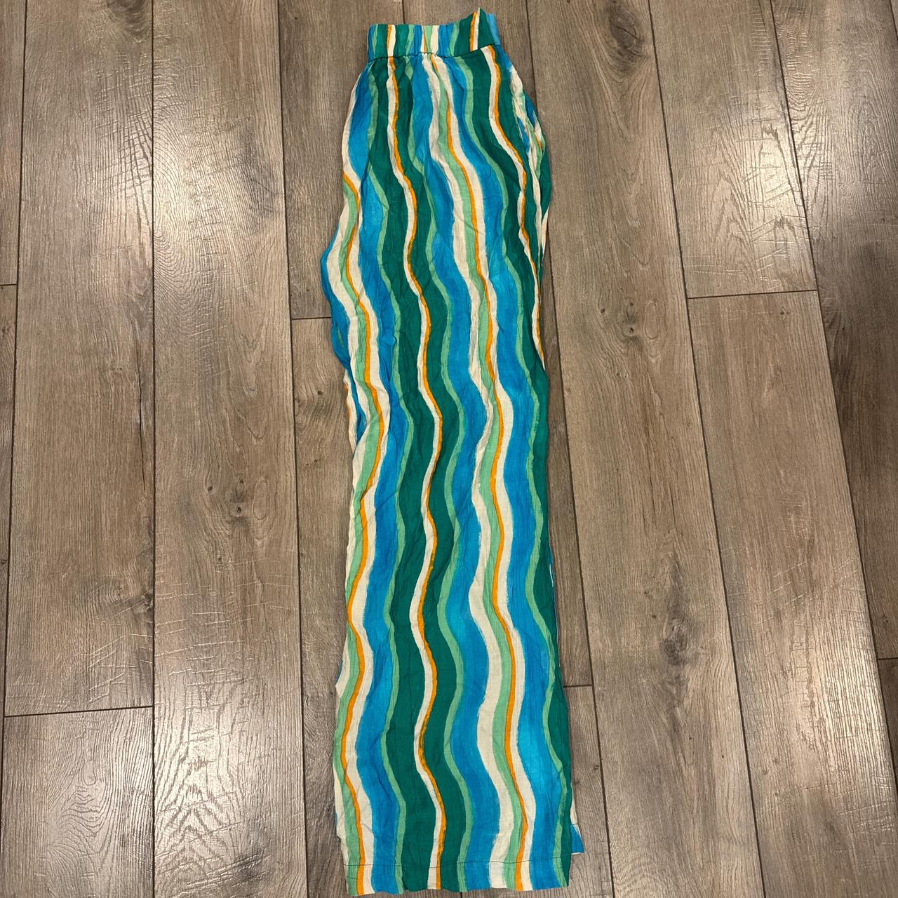 Mango Women's Pants - Multi - S – Multicolored st… - image 3