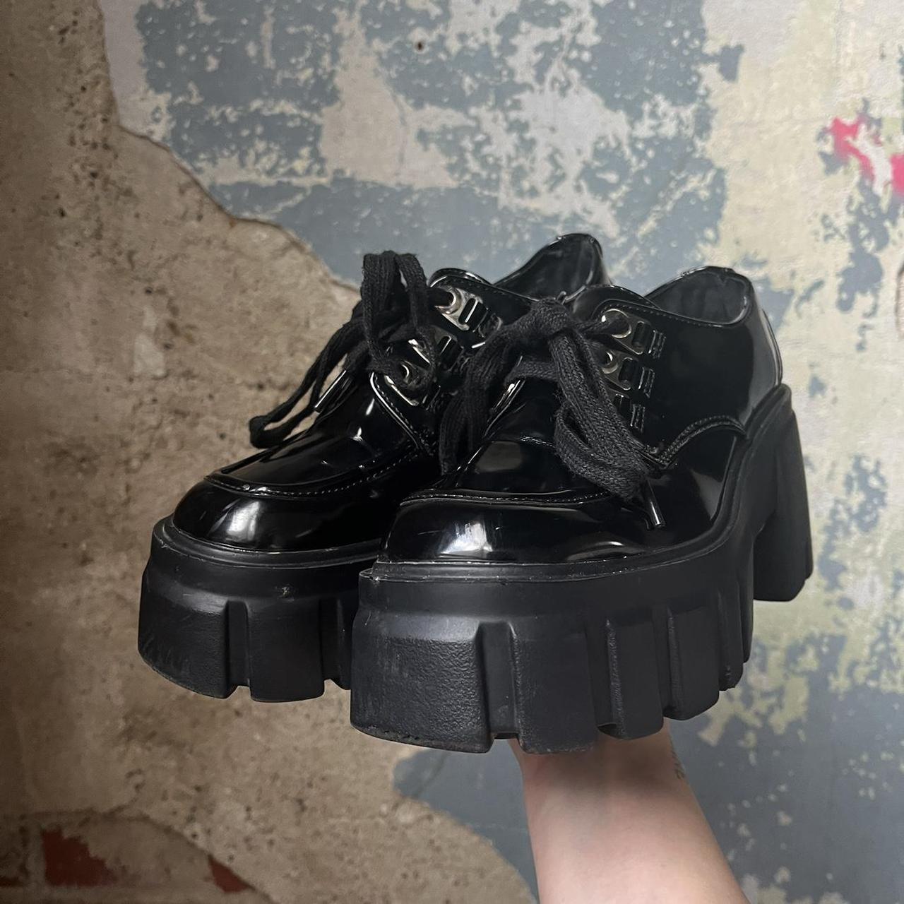 madden girl patent leather platforms Depop