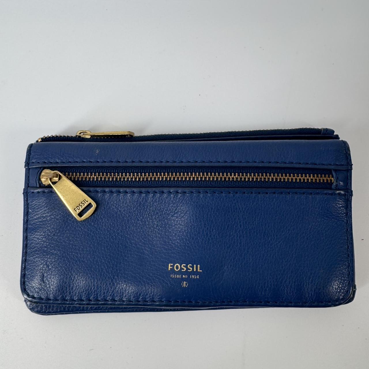 Fossil Women's Wallet - Blue/Navy – FOSSIL BLUE L… - image 1