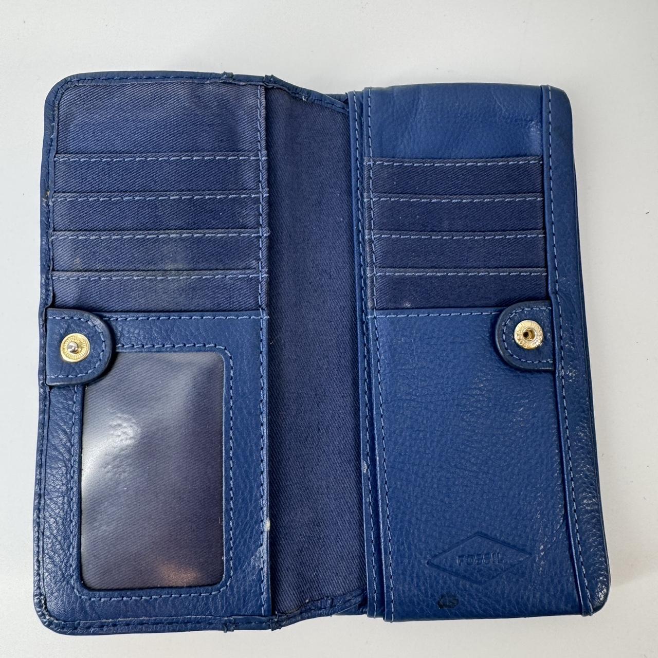 Fossil Women's Wallet - Blue/Navy – FOSSIL BLUE L… - image 3