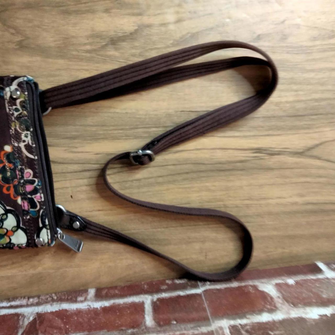 Fossil Women's Bag - Brown/White – Fossil Key-Per… - image 4