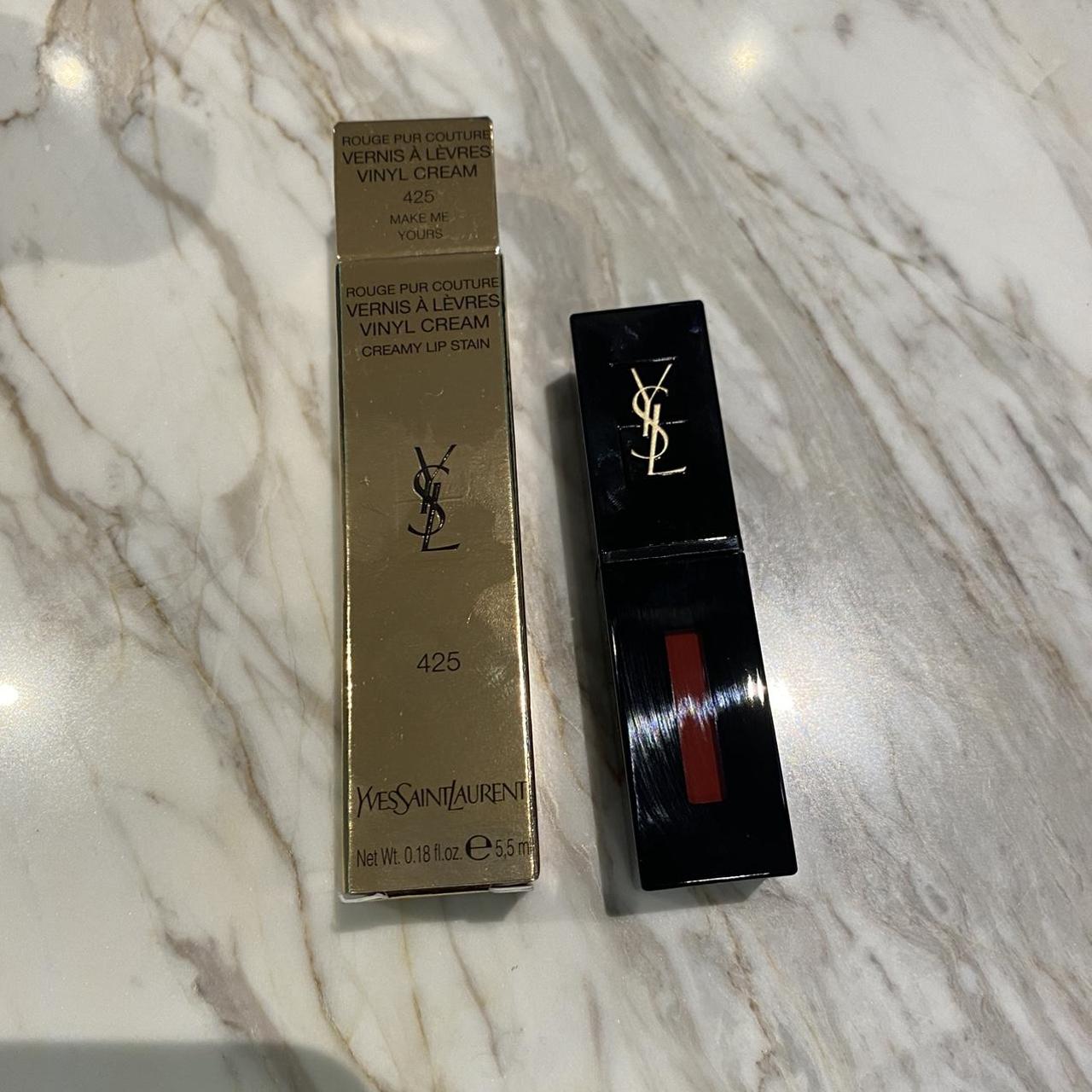 YSL Vinyl Cream Lip Stain Shade 425 Make Me... - Depop