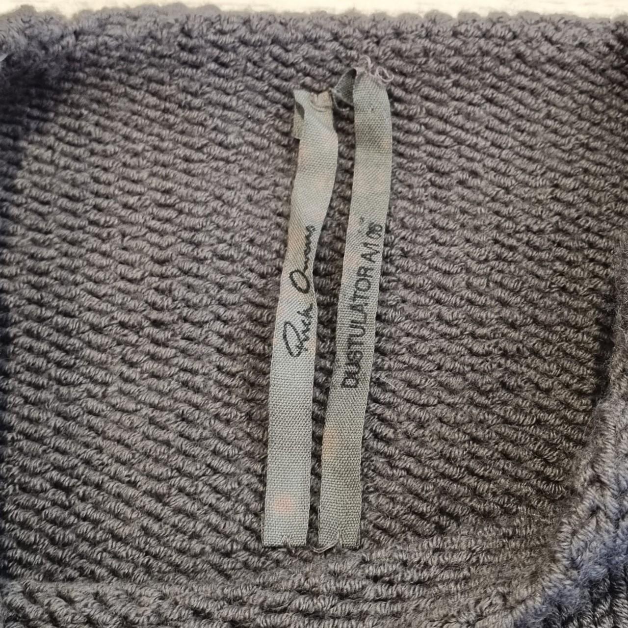 Rickowens Dusulator heavy knit long coat