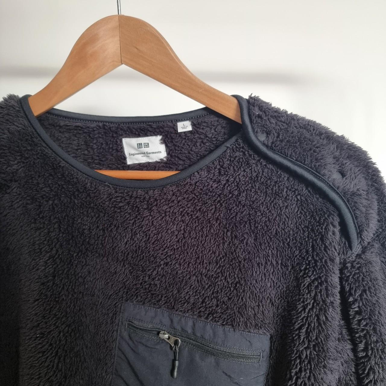 Engineered Garments Men's Black Jumper | Depop