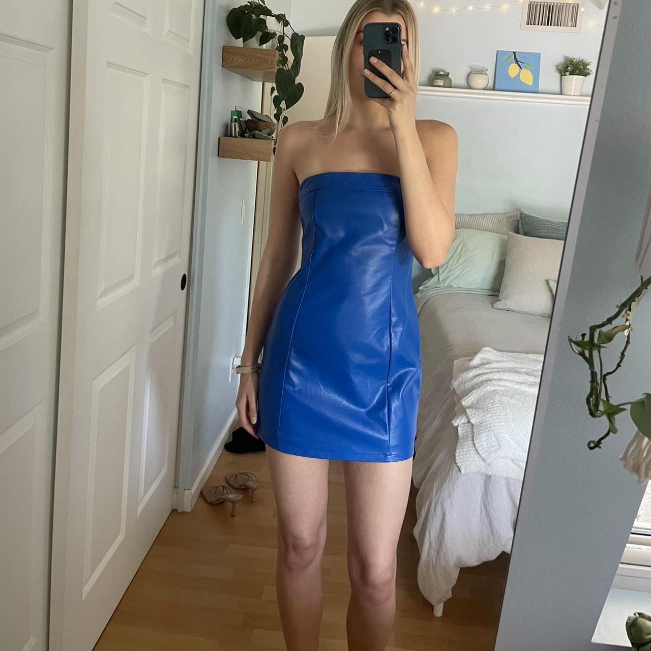 Peppermayo Women's Blue Dress Depop