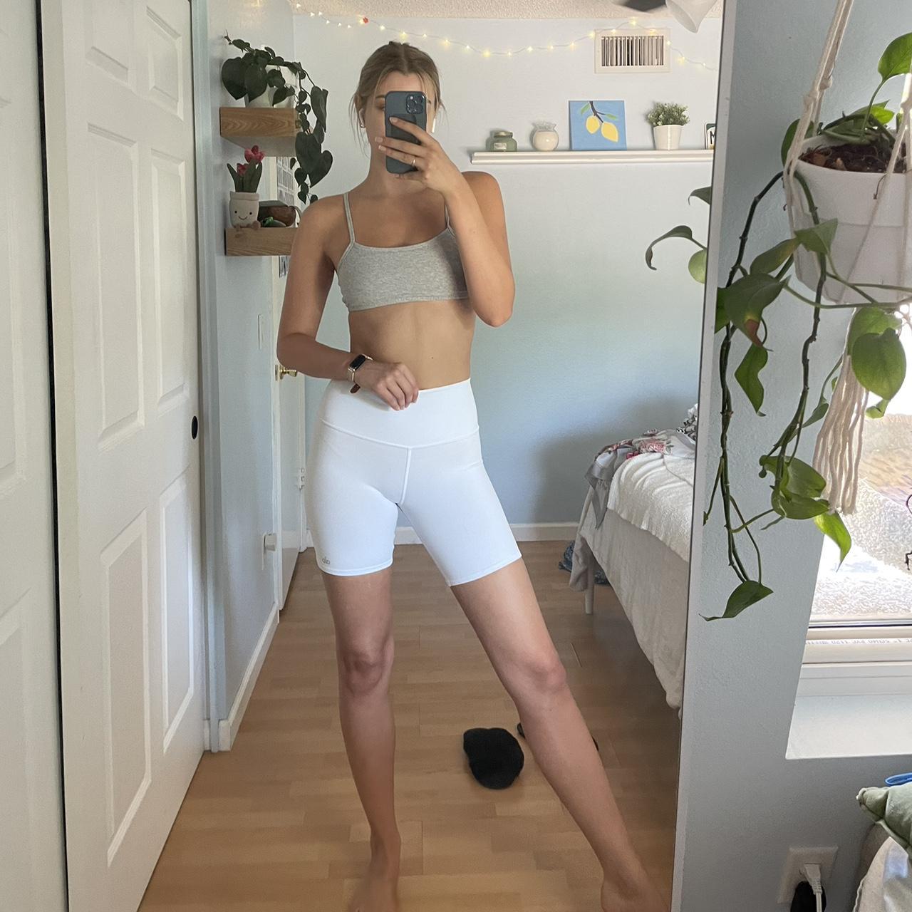 Alo Yoga Women's White Shorts
