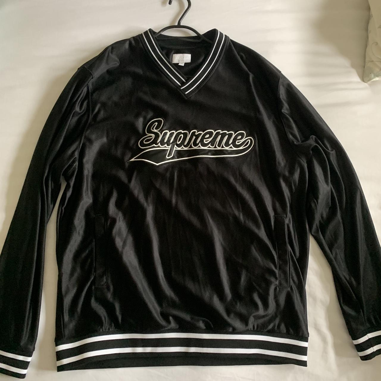 Supreme Perfect Season Football Jersey Black White Gold 3colors