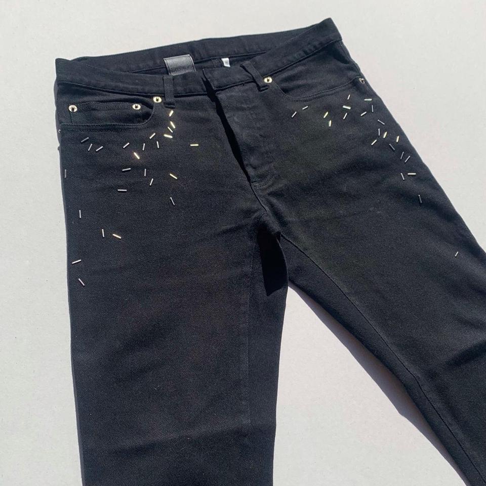 Dior blood splatter denim 30 – Coup de Grace