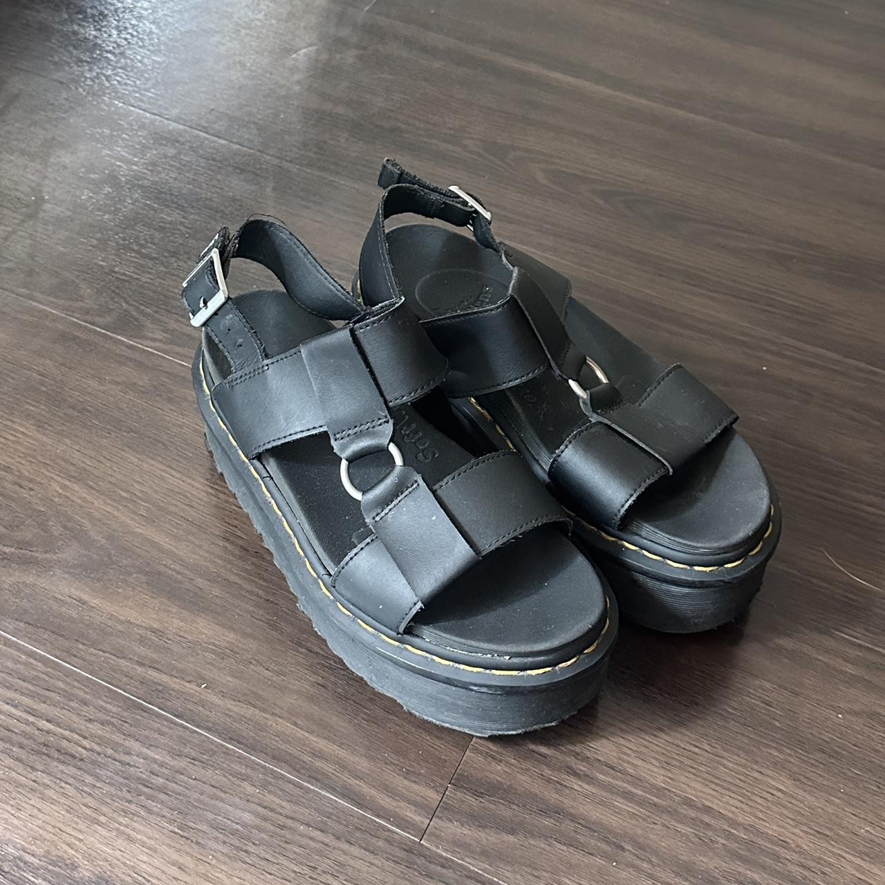 Dr. Martens FRANCIS LEATHER STRAP SANDALS Size Us8 deals