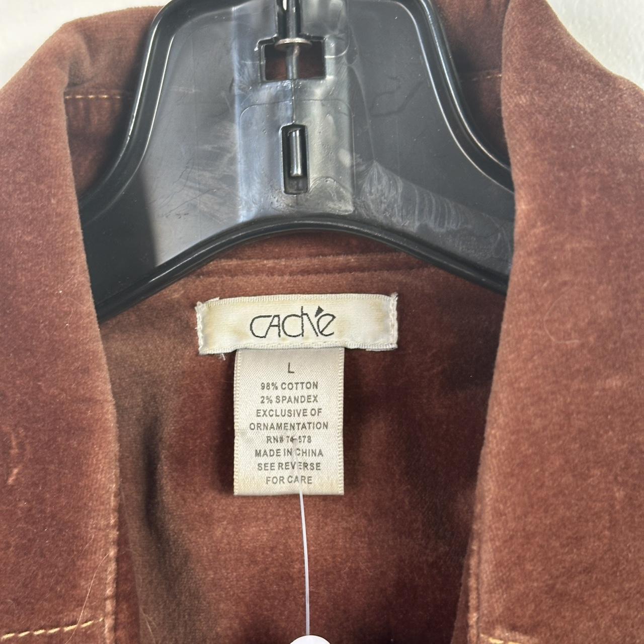Cache Women's Jacket - Brown - L – Cache brown su… - image 3