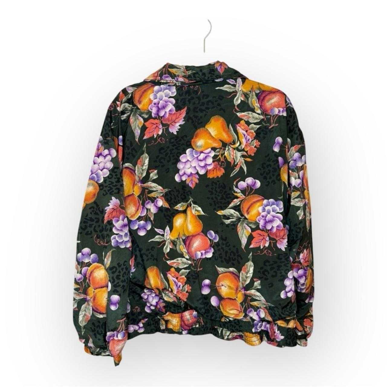Source Unknown Women's Bomber Jacket - Multi/Gree… - image 3