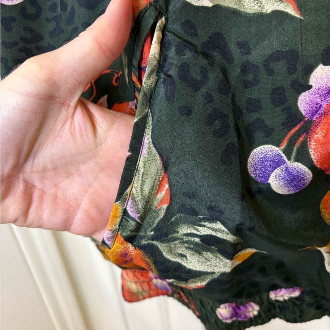 Source Unknown Women's Bomber Jacket - Multi/Gree… - image 4