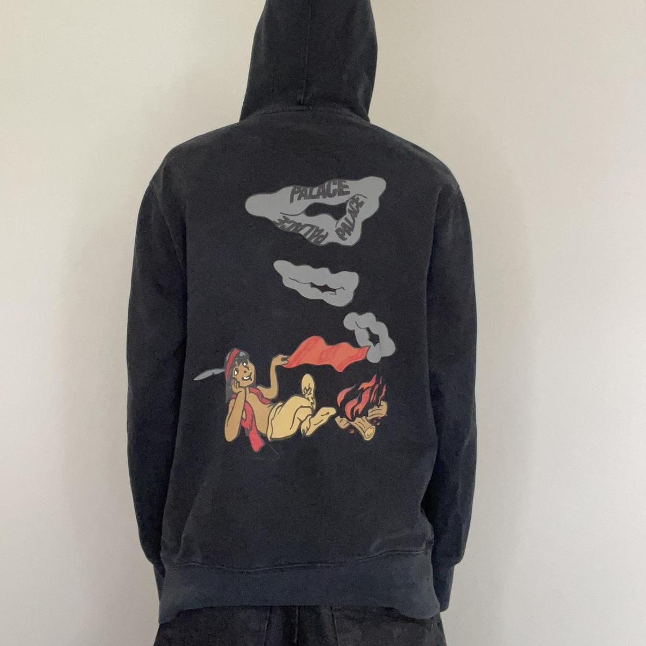 Palace store smoke hoodie