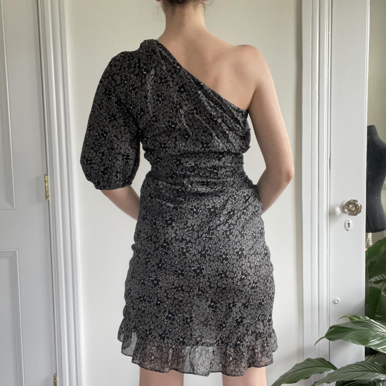 Étoile Isabel Marant One Shoulder Puff Sleeve Dress | Depop