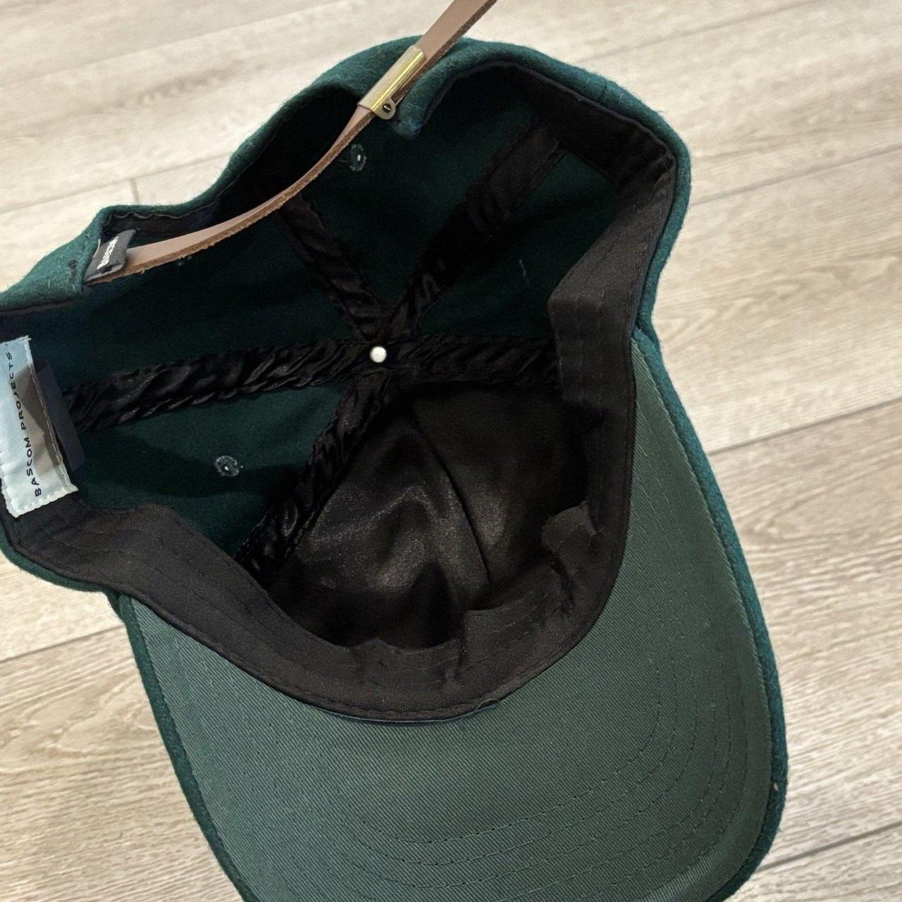 Men's Hat - Green – Bascom Projects Wool Baseball… - image 4