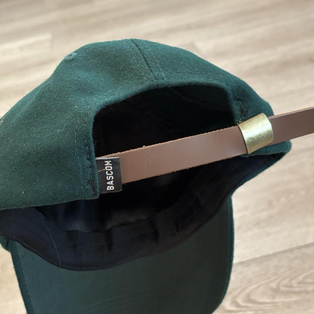 Men's Hat - Green – Bascom Projects Wool Baseball… - image 3