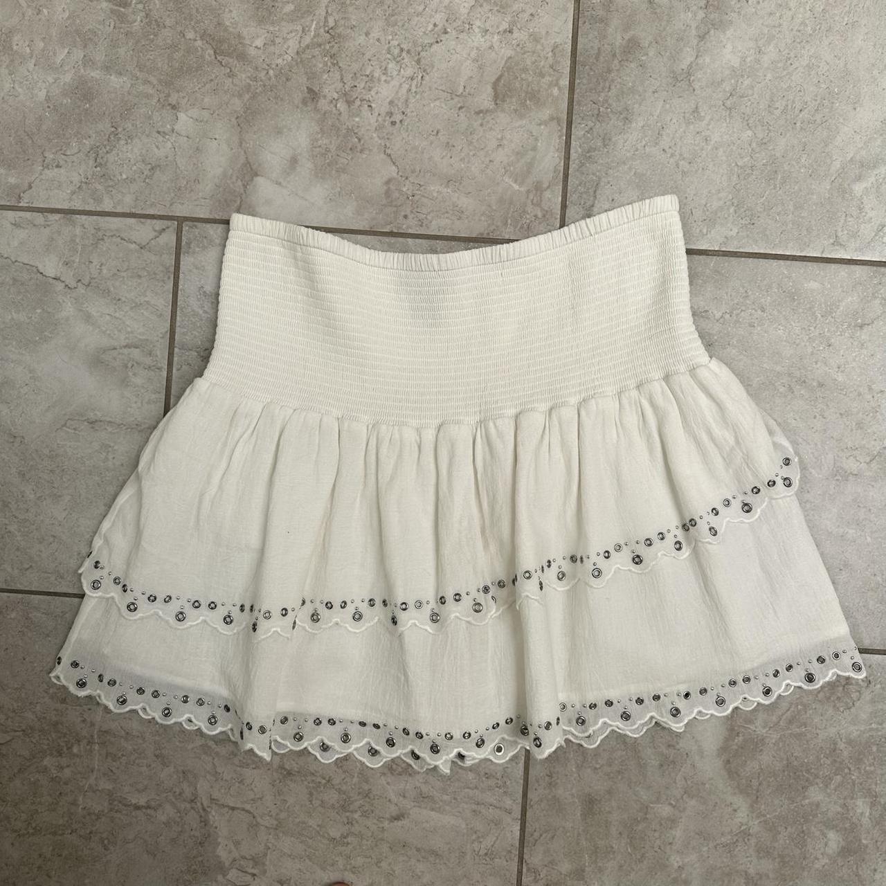 PAIGE Women's Skirt - White/Cream - 26 – White Pa… - image 1