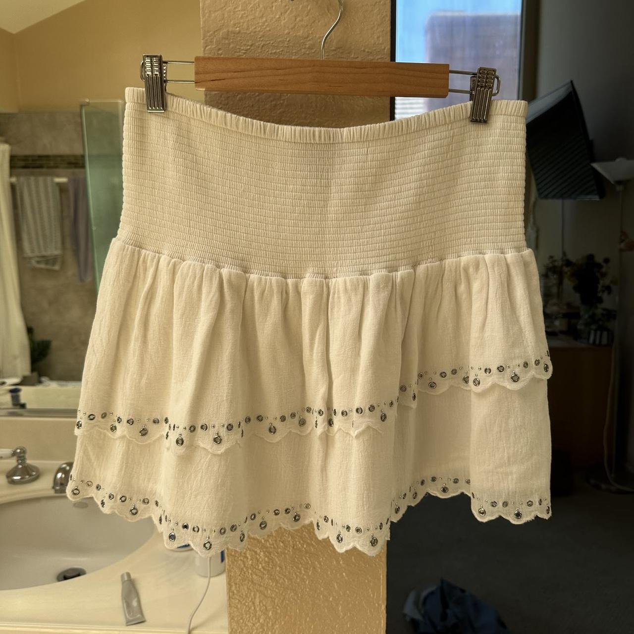 PAIGE Women's Skirt - White/Cream - 26 – White Pa… - image 2