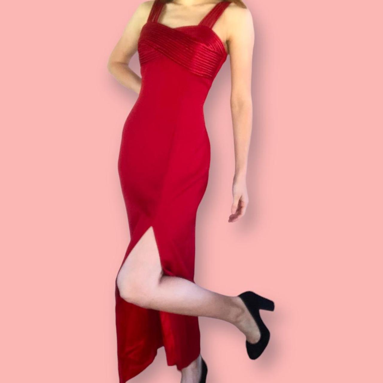 Stunning Red Bodycon Gown