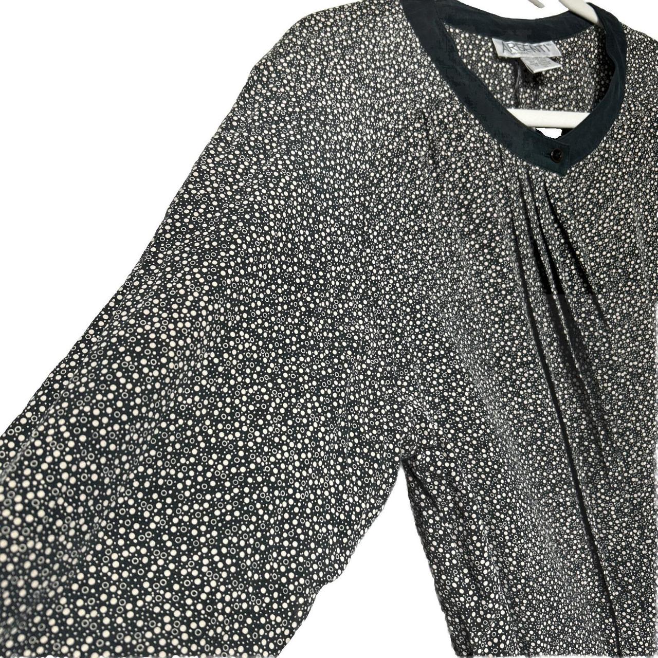 Women's Blouse - Multi - 10 – VTG Argenti 100% Pu… - image 4