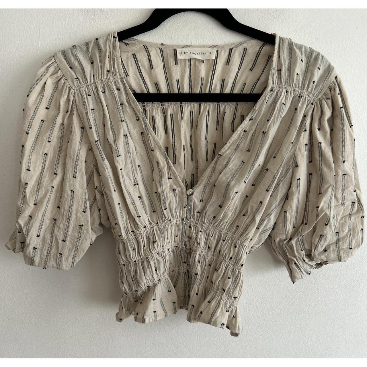 Together Women's Crop top - Cream - S – By Togeth… - image 1