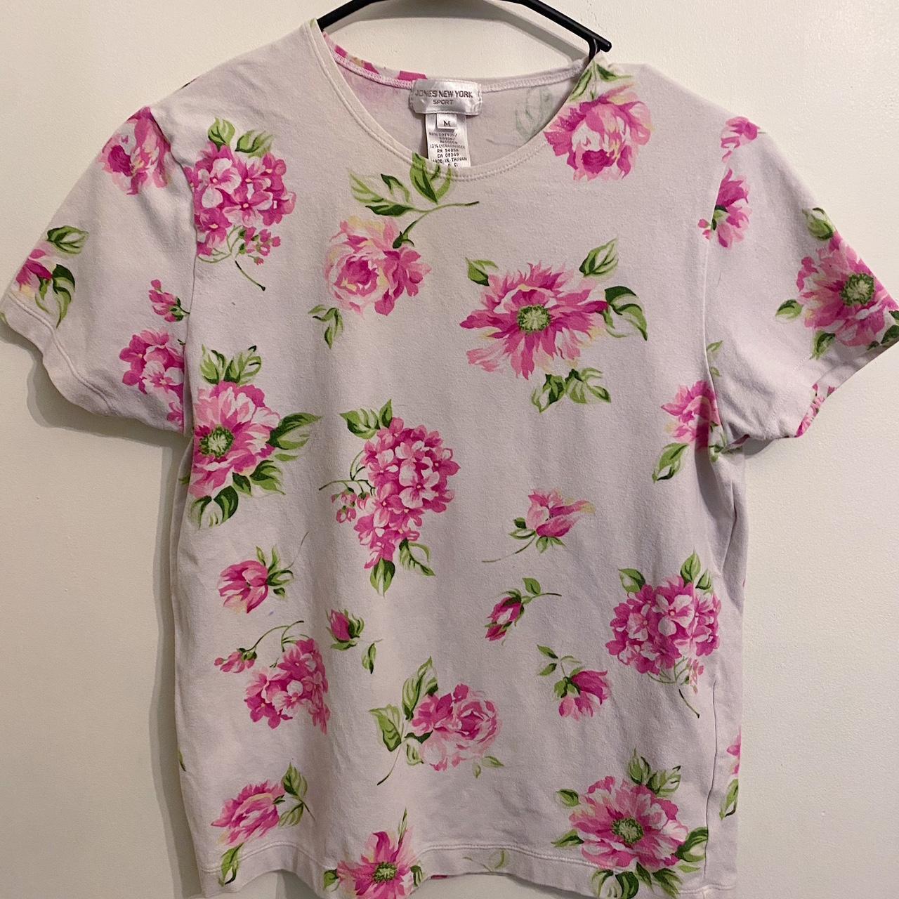 White/green New York shirt ( size small) - Depop