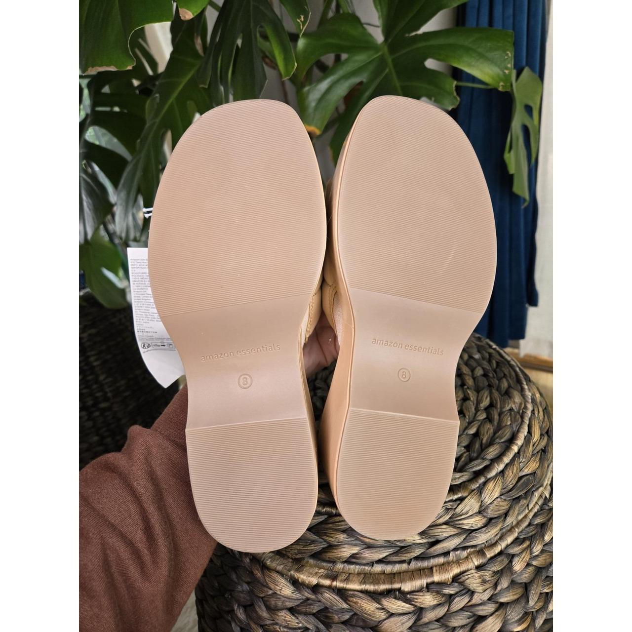 Essentials Women's Slides - Tan - US 8 – Nwt Amaz… - image 3