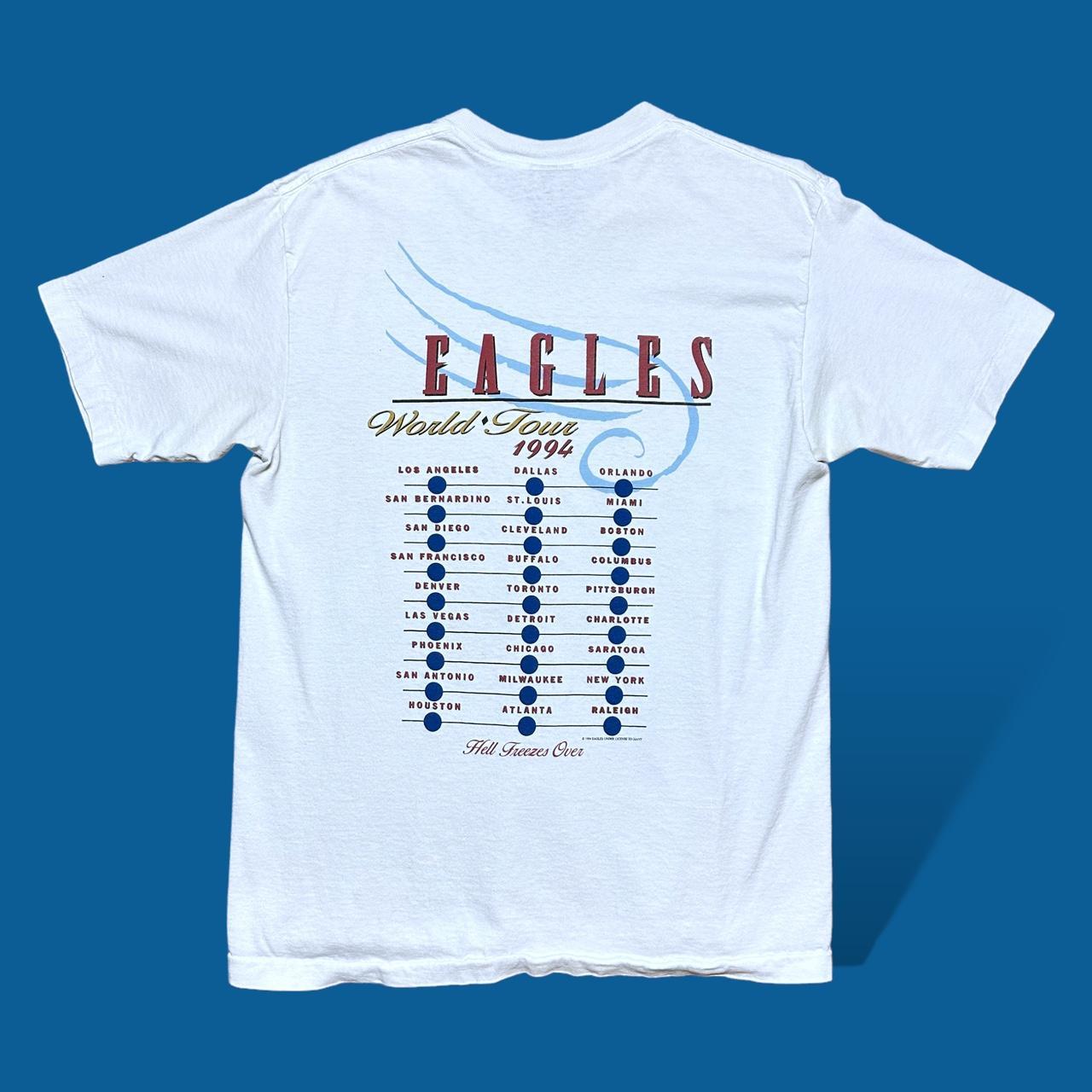 Essential Eagles Band Tour T-shirt Size: Fits Small - Depop