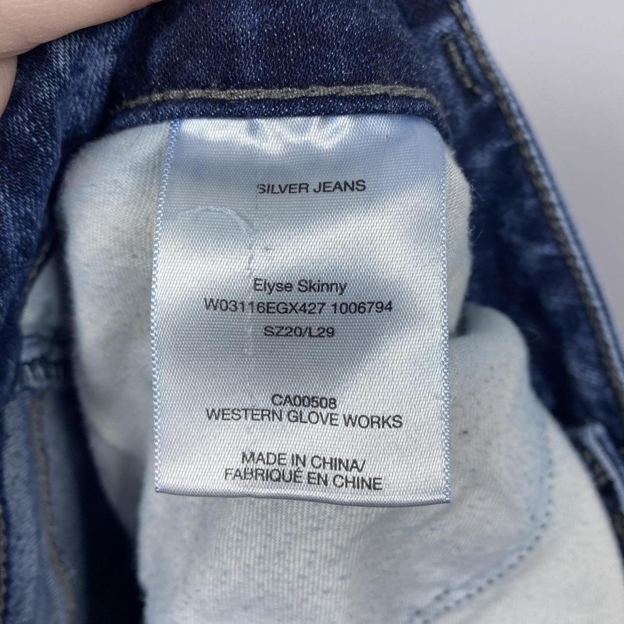 Silver Jeans Co. Women's Jeans - Blue - 20 – Silv… - image 5