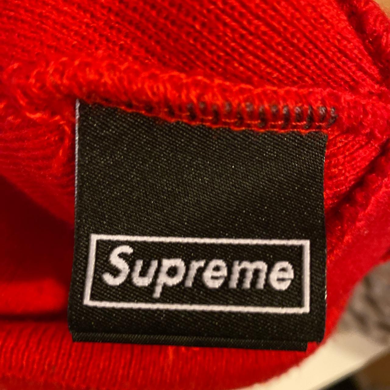 Supreme FW17 Box Logo Beanie in Red and Purple,... - Depop