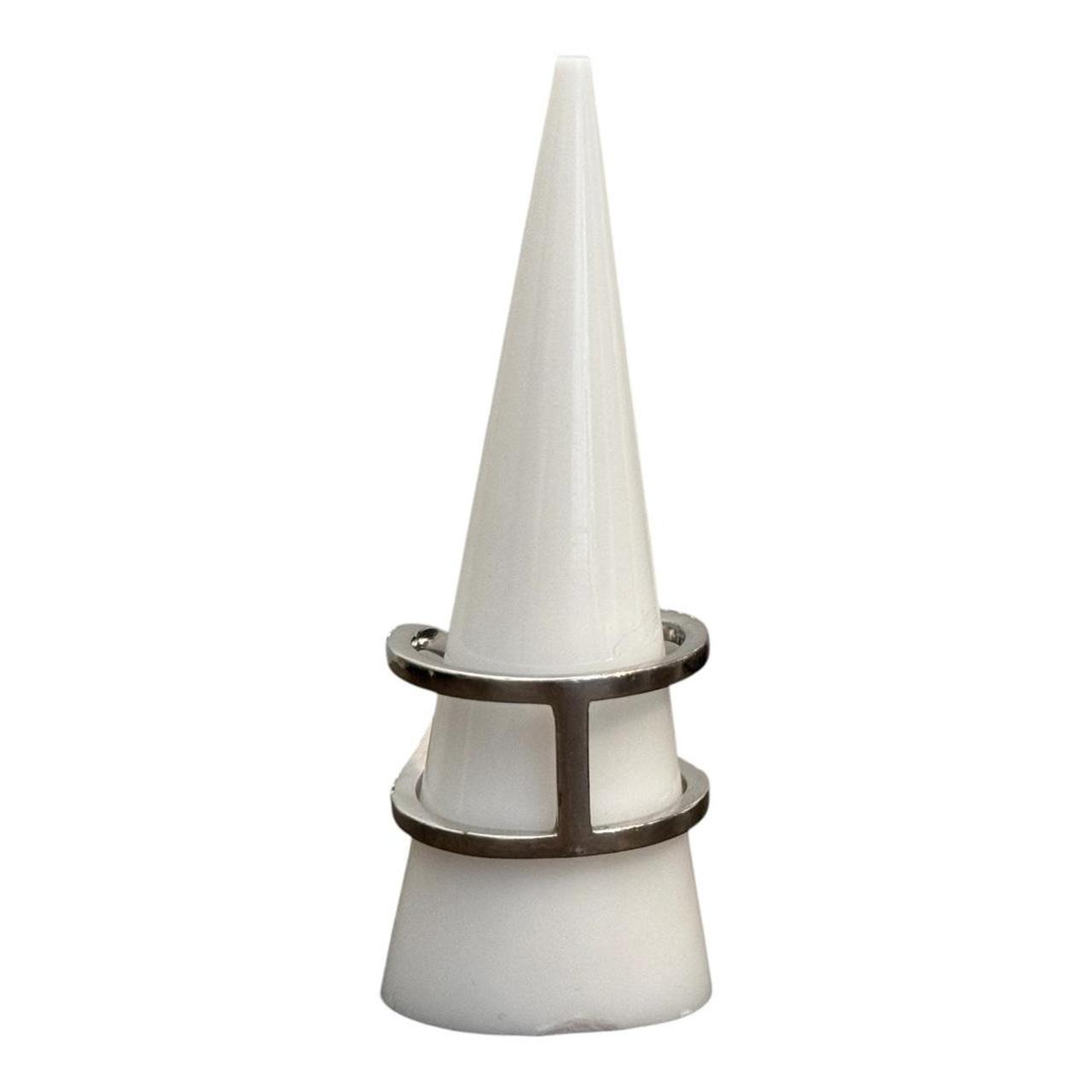 Women's Ring - Silver – Beautiful interlocking CZ… - image 4