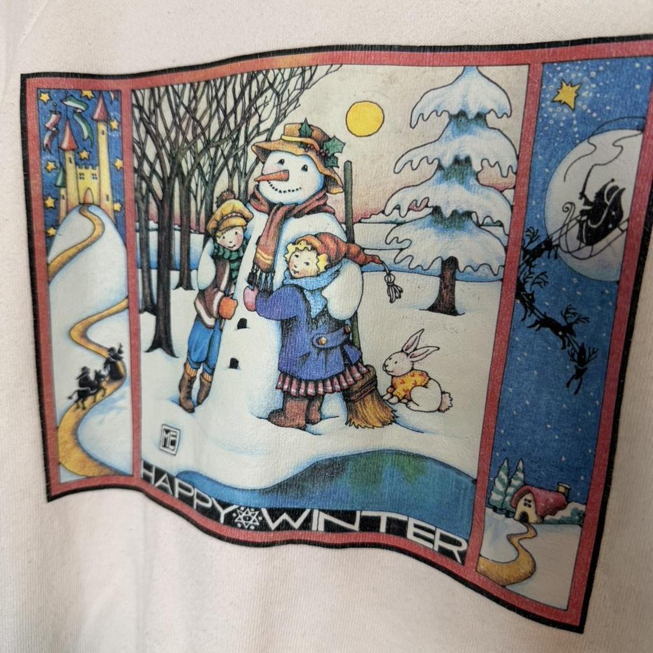 Oneita Men's Sweatshirt - White - M – White true … - image 2