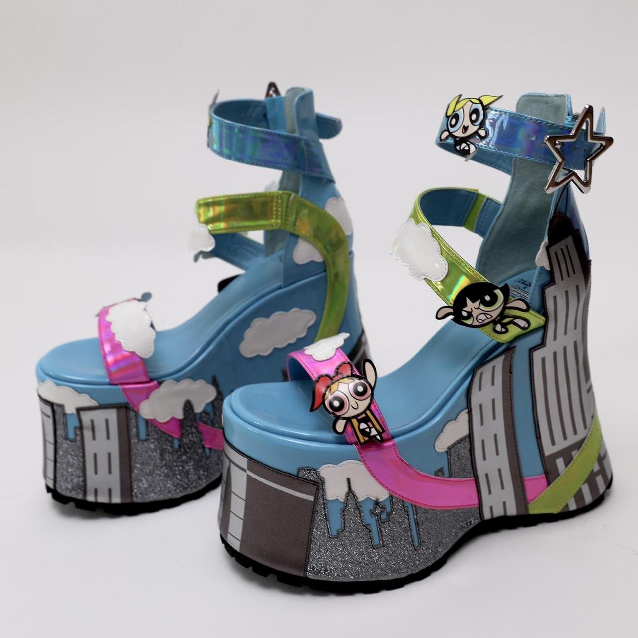 POWERPUFF GIRLS PLATFORM SHOES ⋆ Dolls Kill x The... Depop