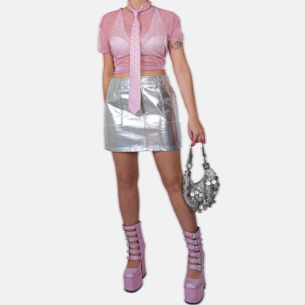 Metallic skirt hotsell dolls kill