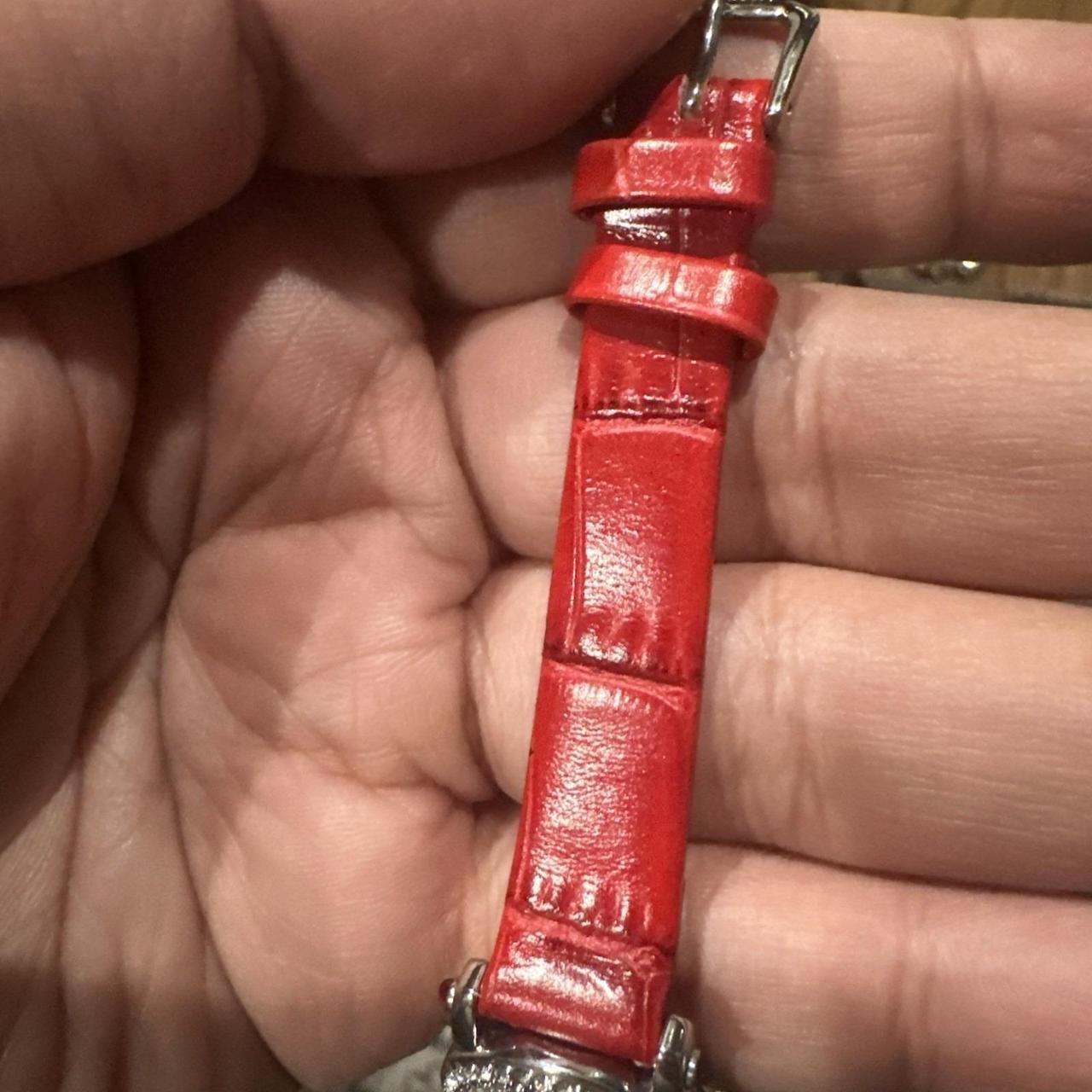 Fossil Women's Watch - Red/Silver – Working Fossi… - image 5