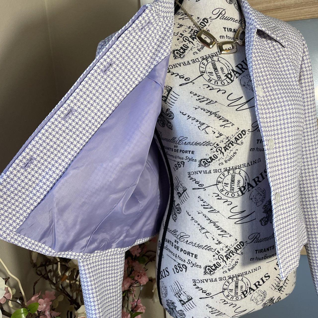 Preloved Women's Suit - Purple - 10 – Larry Levin… - image 3