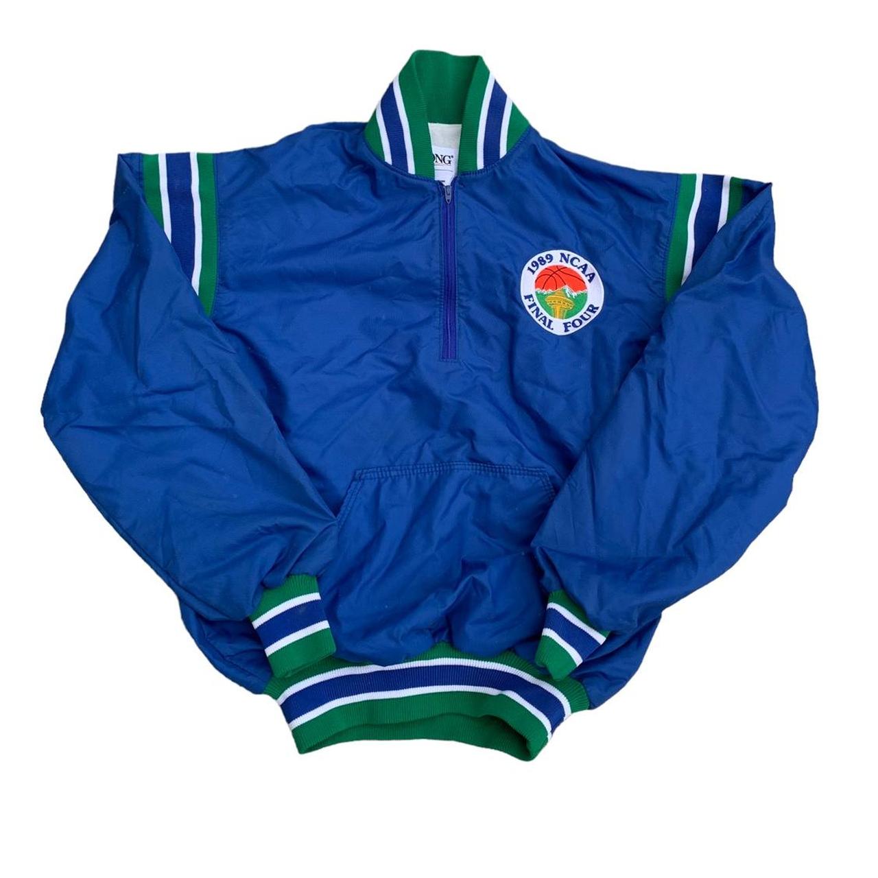 American Vintage Men's Blue and Green Jacket