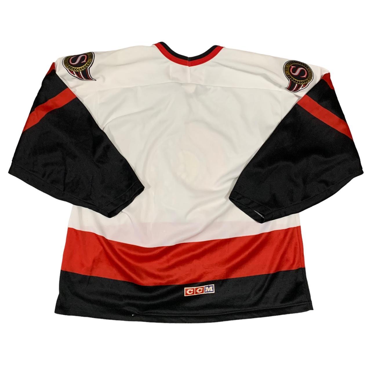 Vintage 1990s Ottawa Senators CCM Hockey Jersey - Depop