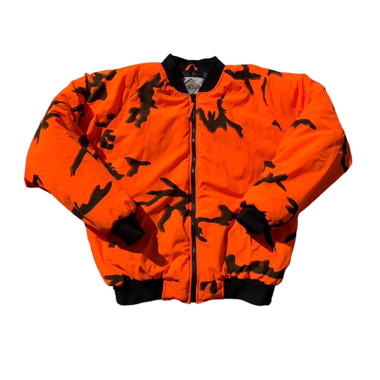 American Vintage Men s Orange And Black Jacket Depop american-vintage-men-s-orange-and-black-jacket-depop