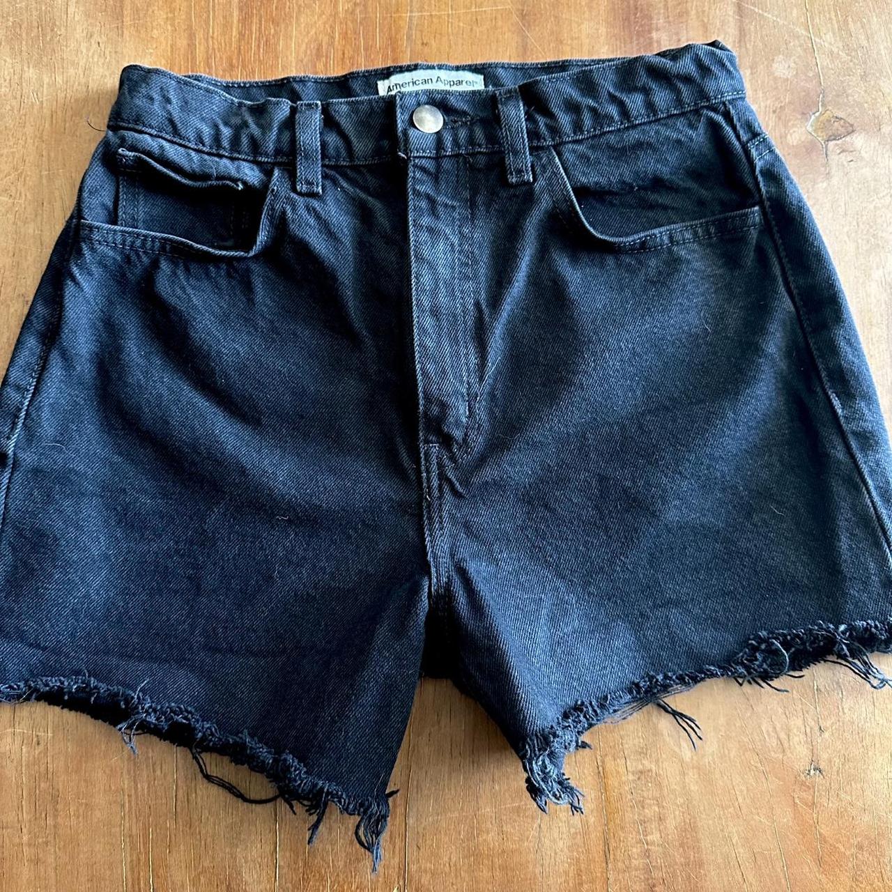 American Apparel Women's Shorts Black 28 – American Apparel