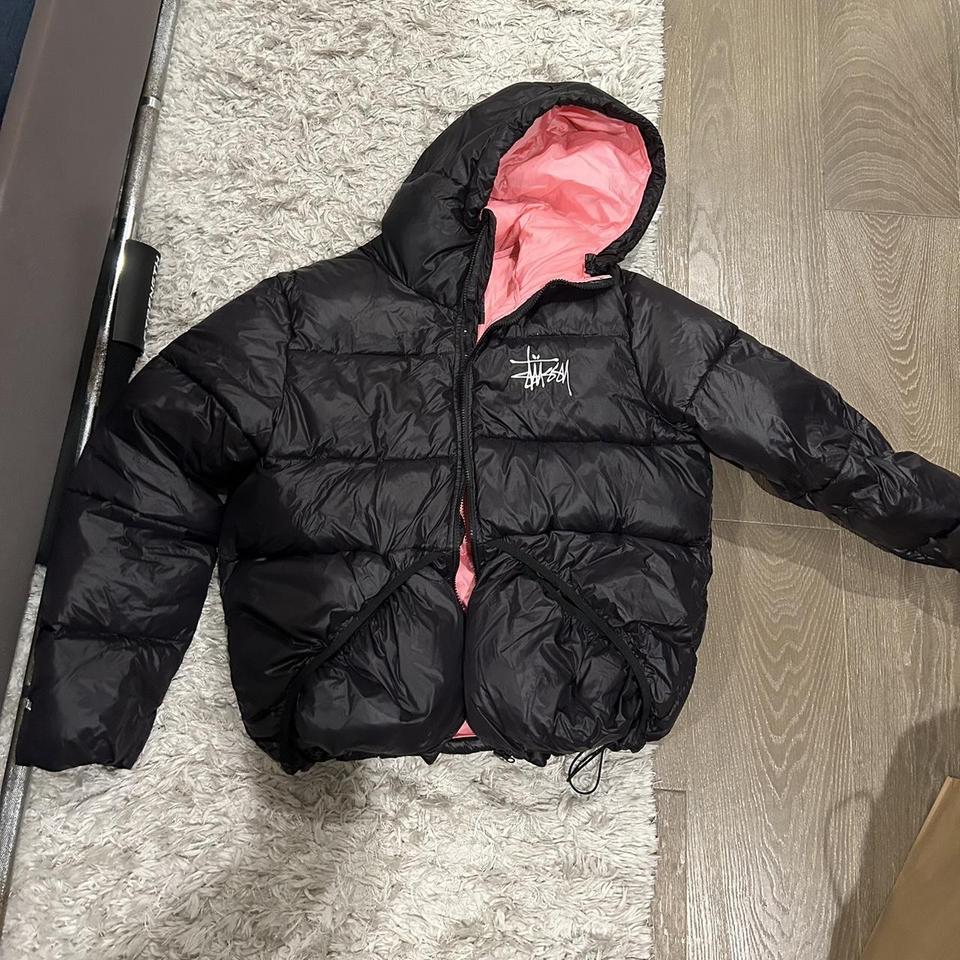 Stussy puffer-jacket - Depop