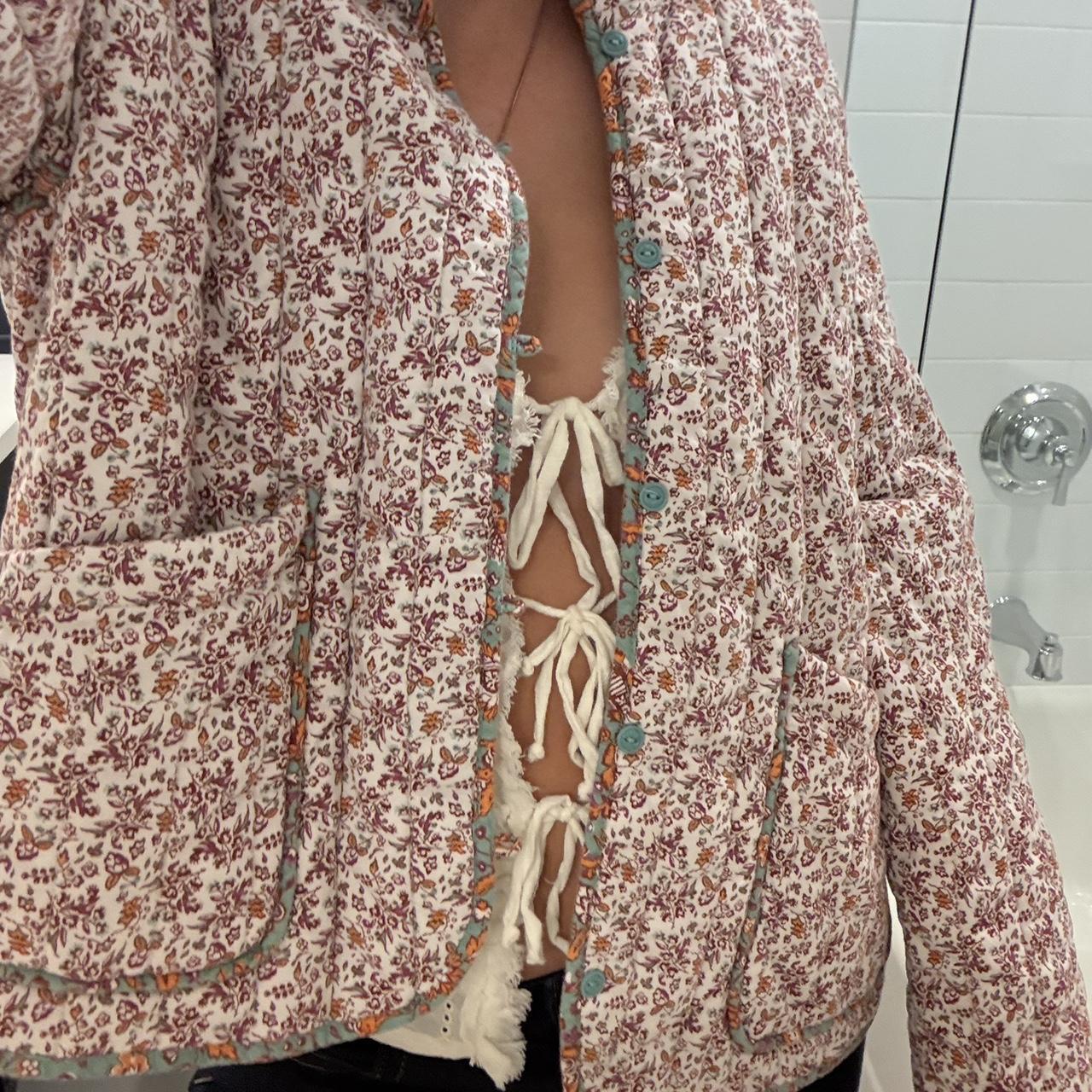 Women's Jacket - Multi/Pink - S – Patterned multi… - image 3