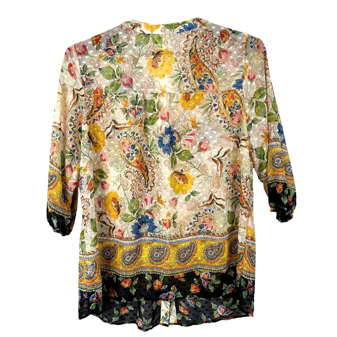 Source Unknown Women's Blouse - Multi - XL – Fig … - image 2