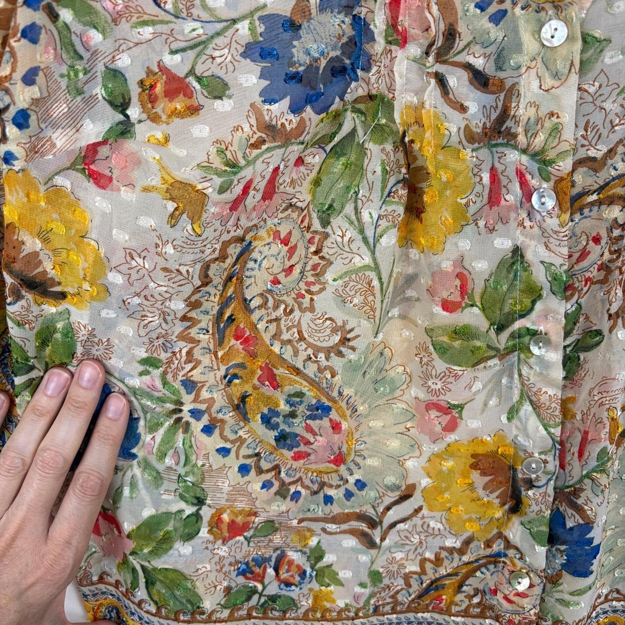 Source Unknown Women's Blouse - Multi - XL – Fig … - image 6