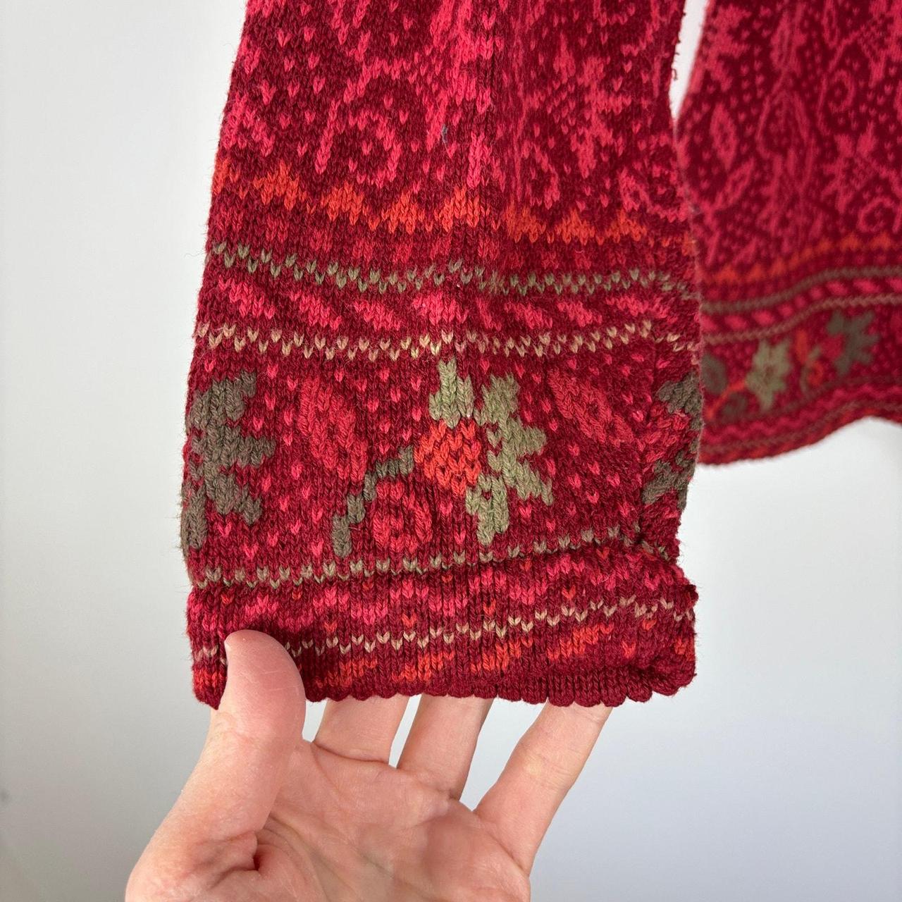 Source Unknown Women's Sweater - Red - XL – Nomad… - image 6