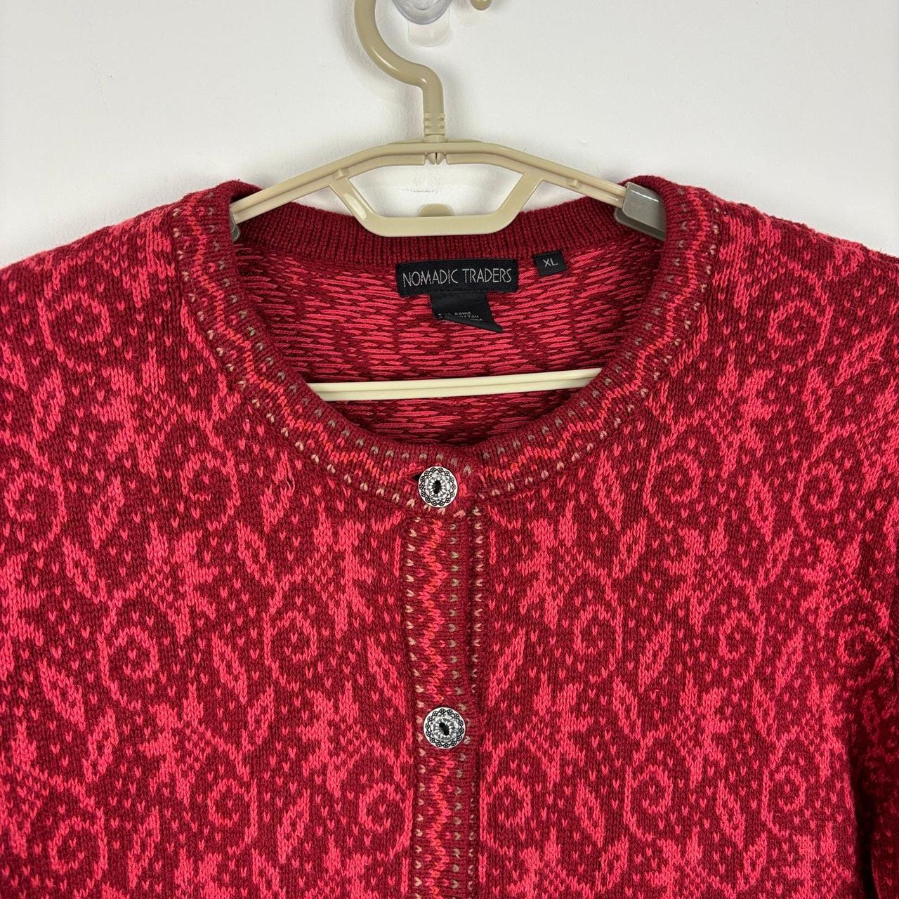 Source Unknown Women's Sweater - Red - XL – Nomad… - image 3