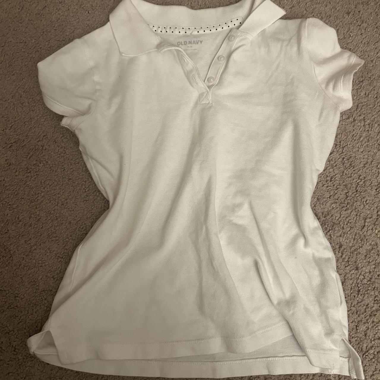 Cute polo shirt from old navy, fits like an xs! - Depop